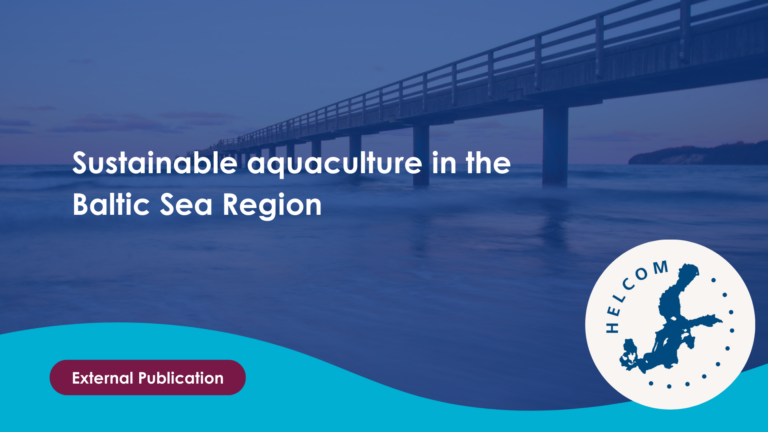 Sustainable aquaculture in the Baltic Sea Region