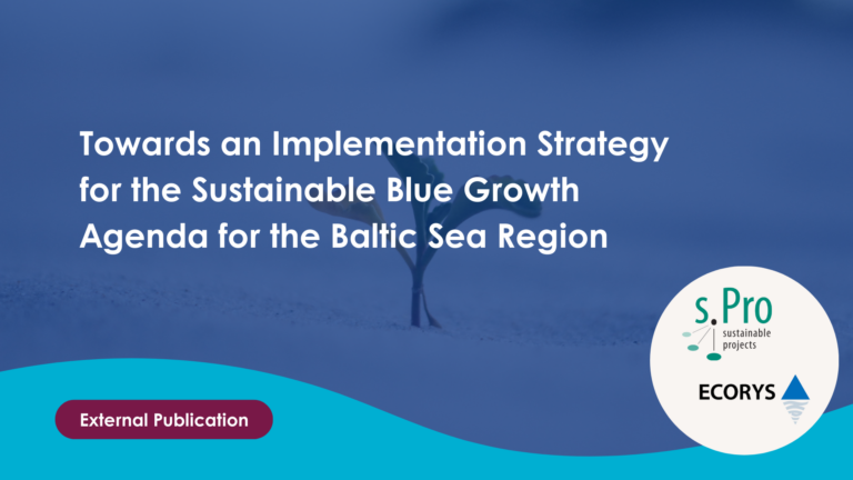 _Towards an Implementation Strategy for the Sustainable Blue Growth Agenda for the Baltic Sea Region