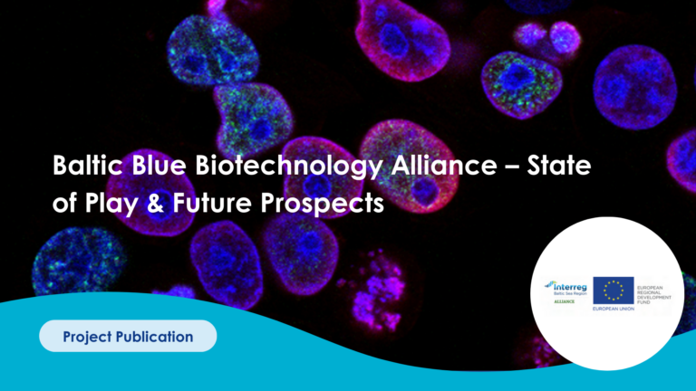 _Baltic Blue Biotechnology Alliance – State of Play & Future Prospects