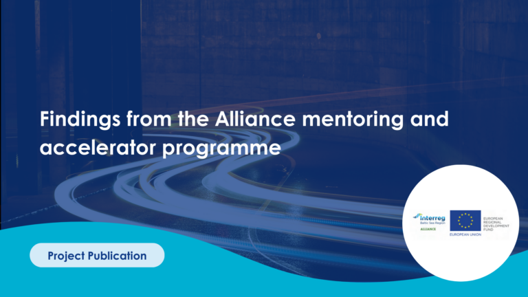 _Findings from the Alliance mentoring and accelerator programme