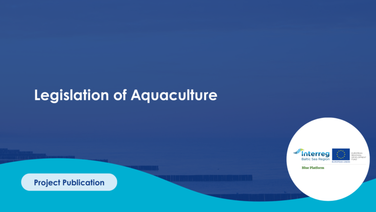 Legislation of Aquaculture