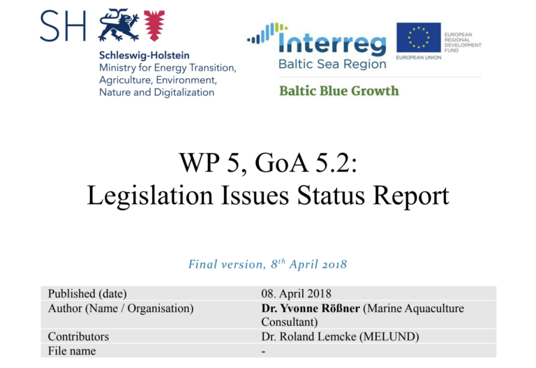 Legislation Issues Status Report