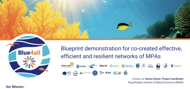 Blueprint demonstration for co-created effective, efficient and resilient networks of MPAs